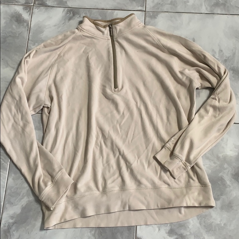 MENS quarter zip sweater